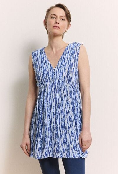 TRANQUILLO Tunika Elisaa aus Crinkle EcoVero Viskose (1130002)