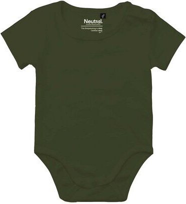 Neutral® Baby Wickelbody Strampler Kurzarm