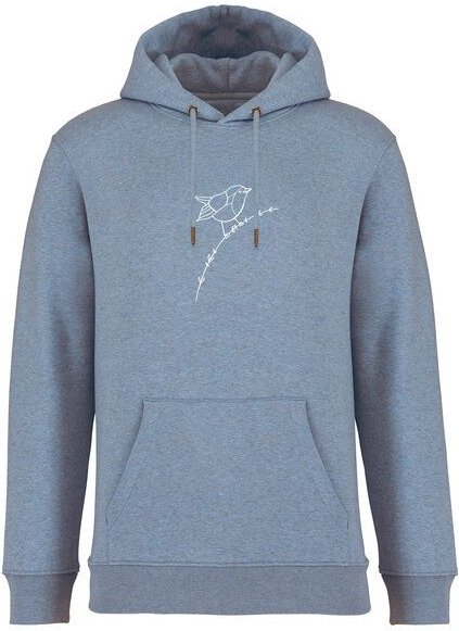 Greeenspired Basic Bio Hoody Nr. 4 Rotkehlchen 350g/m² XXS - 4 XL