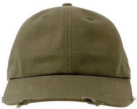 Atlantis Headwear Atlantis Unisex Cap Basecap Cappy Kappe Destoyed Effekt mit unstrukturierter Krone erhätlich in 7 Farb...