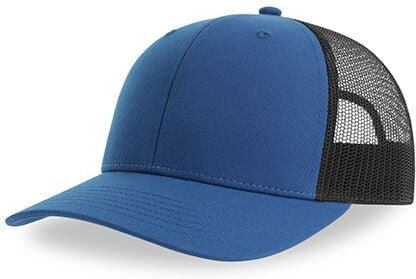 Atlantis Headwear Basecap Atlantis Bryce Cap Mesh Cap zweifarbig aus Recyceltem Polyester Truckercap