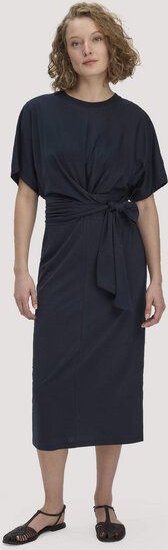 hessnatur Jersey Kleid Midi Oversize aus reiner Bio-Baumwolle