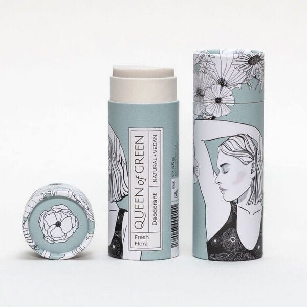 Queen of Green Deodorant "Fresh Flora" - ohne Aluminium, Natron und Parabene