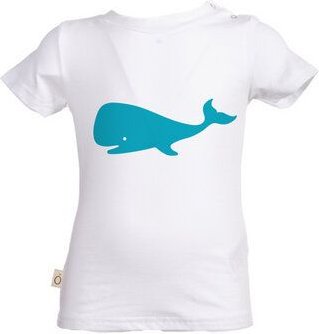 CORA happywear Baby T-Shirt aus Eukalyptus Faser "Alex" | Walfisch