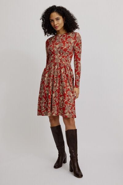 TRANQUILLO Feminines EcoVero-Kleid (W25E151)