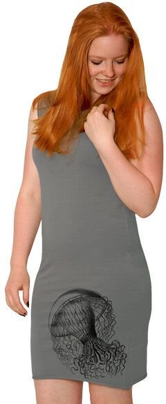 HANDGEDRUCKT "Medusa" Bio-Kleidchen