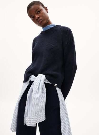 ARMEDANGELS NURIAAS - Damen Pullover Loose Fit aus Bio-Baumwolle