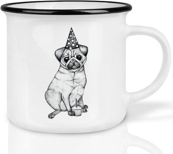 Thumbnail - LIGARTI Keramiktasse – Mops