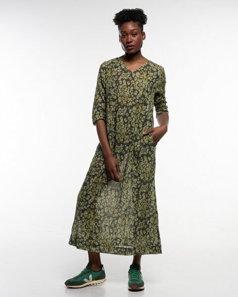 Thumbnail - Alma & Lovis Langes Print-Tunikakleid aus Bio-Baumwoll-Batist | Batist Gep Maxikleid