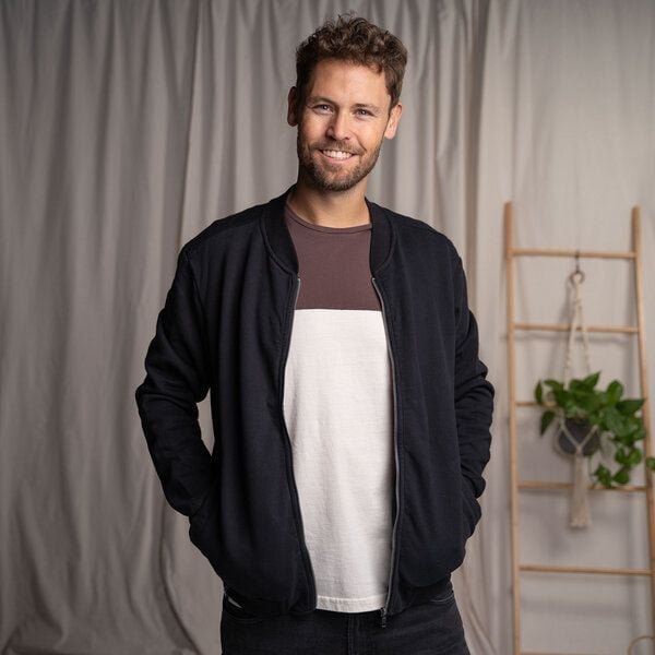 Vresh Clothing Vranz - Sweatjacke aus Biobaumwolle