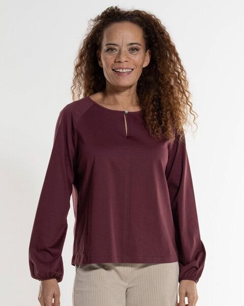 Thumbnail - Alma & Lovis Feminines Blusenshirt aus Bio-Baumwolle | Raglan Blouse