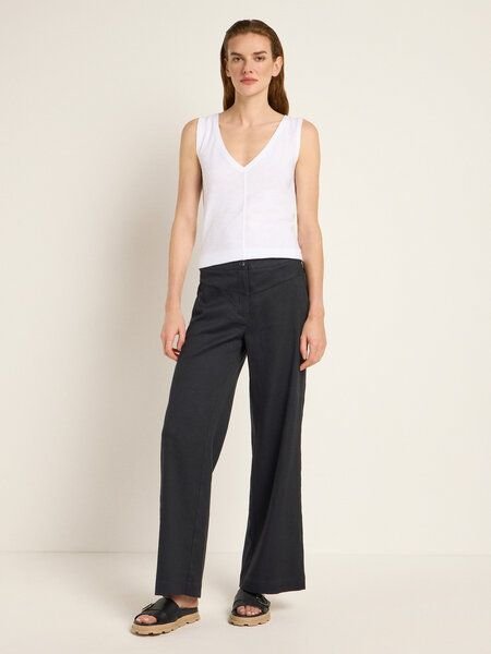 LANIUS Marlenehose (OCS) aus Leinen und Bio-Baumwolle