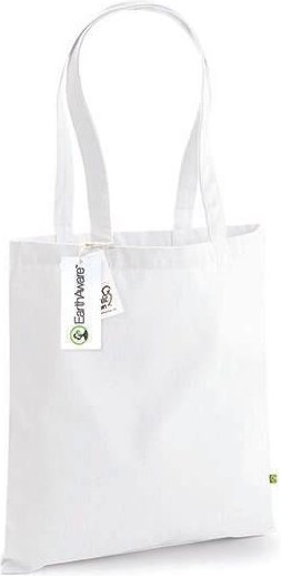 Westford Mill EarthAware® Organic Bag Shopper Baumwolltasche/Einkaufstasche in 13 verschiedenen Farben