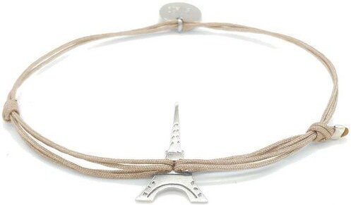 MUNICH JEWELS Armband Eiffelturm rhodiniert