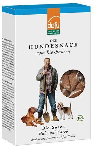 defu Bio Hundesnack Huhn & Carob