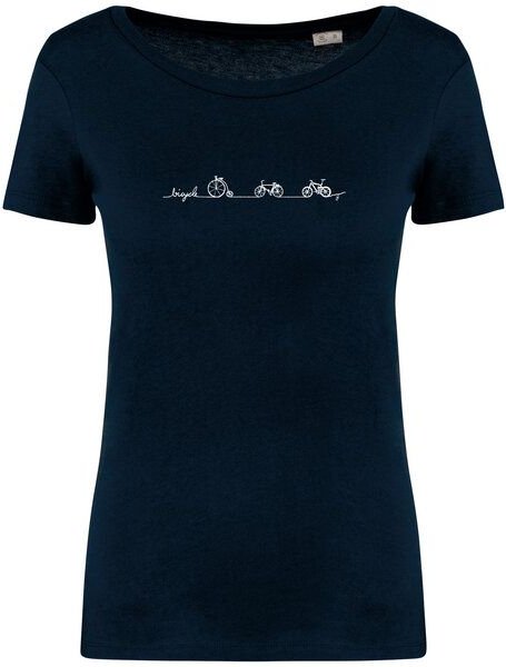 Brandless Basic Bio T-Shirt (ladies) Nr.4 Bicycle Line 155g/m²