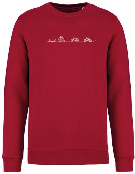 Brandless Basic Bio Unisex Sweatshirt Nr.3 Bicycle Line 350g/m²