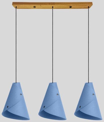 ALMUT von Wildheim 3er Hängelampe 100 % Merino Wollfilz, Lampenschirm mulesingfrei Almut