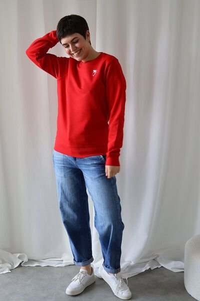 Kultgut Biofair - Flauschig, weicher Pullover, vegan zertifiziert - Save the Ocean/ Little Stark