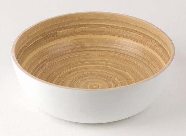 El Puente Flache Schale aus Bambus