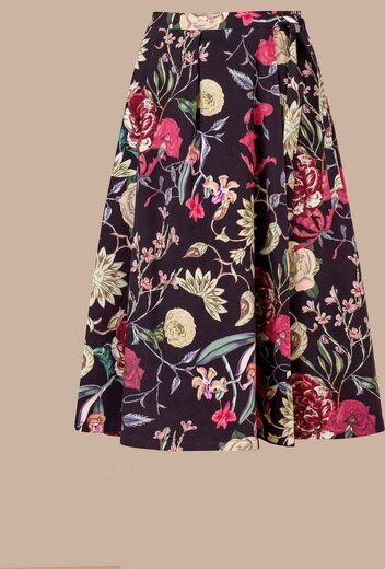 Atelier SNOW Wickelrock aus Bio-Baumwolle mit Muster