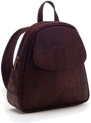 Kork-Deko Mini Rucksack aus Kork - braun | Trendiges Accessoires