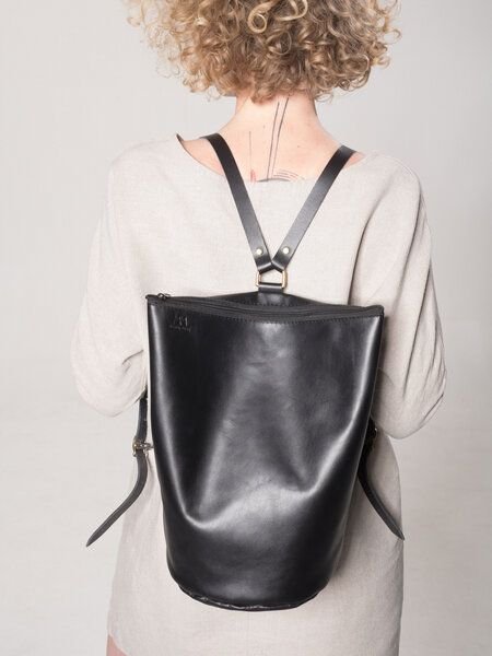 monday market Lederrucksack Susi