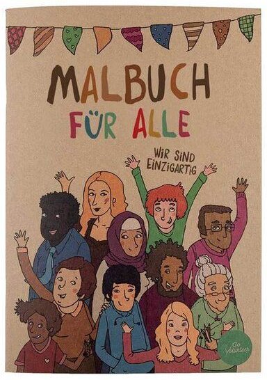 Hautfarben Malbuch für alle