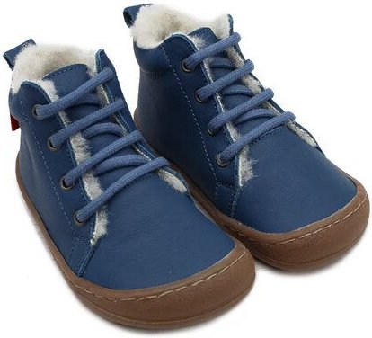 POLOLO Barfußhalbschuh, wollgefüttert, Schnürung