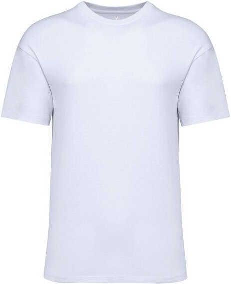 YTWOO Unisex-T-Shirt mit hängenden Schultern aus 100% Bio-Baumwolle