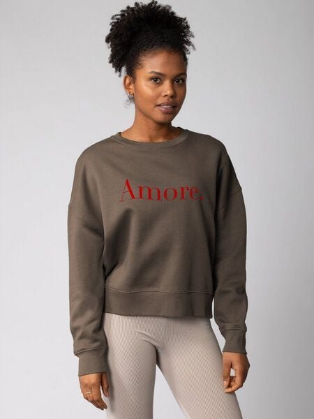 watapparel Sweatshirt Frauen Amore