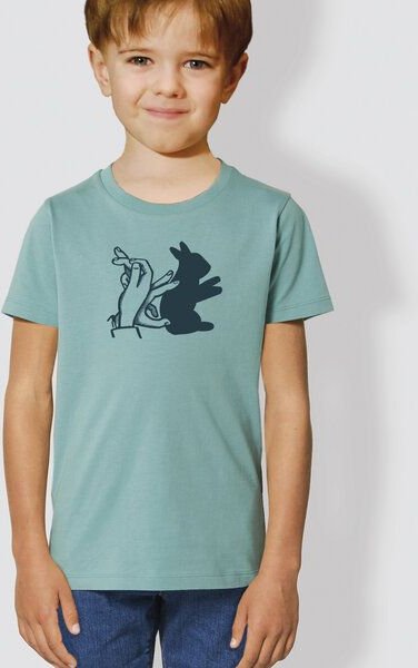 little kiwi Kinder T-Shirt, "Schattenhase"