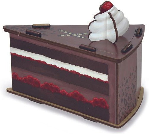 Thumbnail - Werkhaus GmbH Torten-Geschenkbox "Schokotorte"