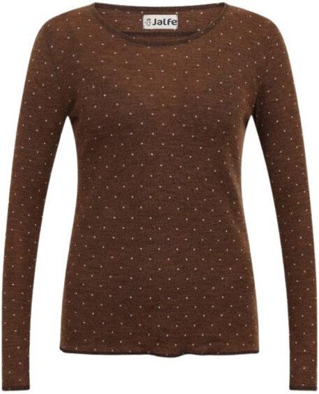 Jalfe Longsleeve Wolle Punkte melange