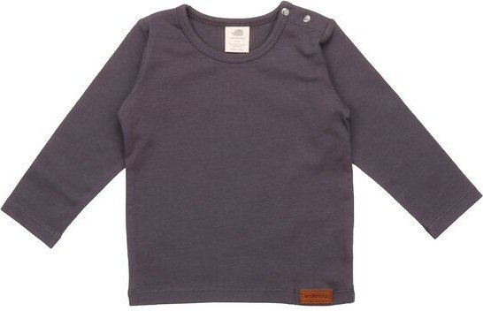Langarmshirt Anthrazit Bio Baumwolle - Walkiddy, nachhaltig & umweltfreundlich für Babys & Kinder, GOTS-zertifiziert, ha...
