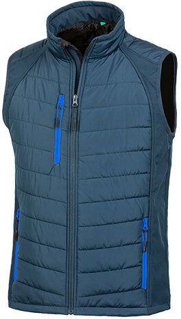 Result Genuine Recycled Atmungsaktive Wasserabweisende Weste Bodywarmer bis Gr. 4XL Wattiert
