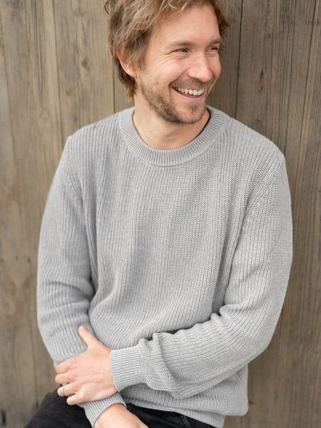 FUXBAU 4Seasons Männer Strickpullover