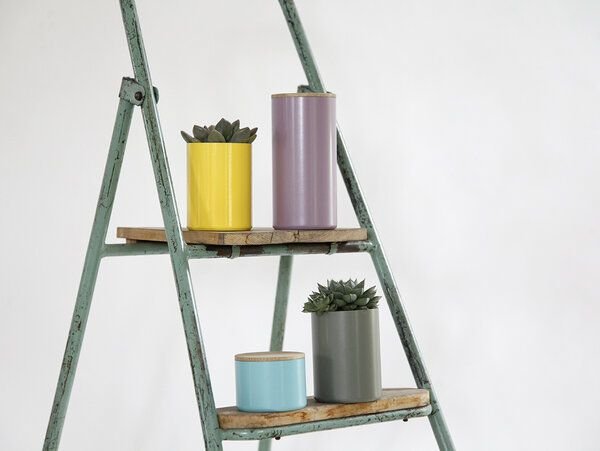 werkvoll by Lena Peter Recycling Feuerlöscher Dose FIRE farbig