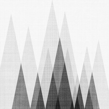 Photocircle Poster / Leinwandbild - Triangles Art