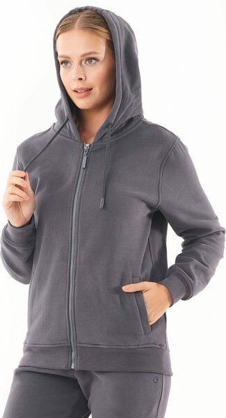 ORGANICATION Soft Touch Zip-Hoodie aus Bio-Baumwolle
