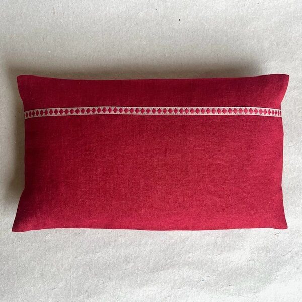 Gipfelrausch Zirben- Einschlafkissen Leinen, mit verschiedenen Inhalten