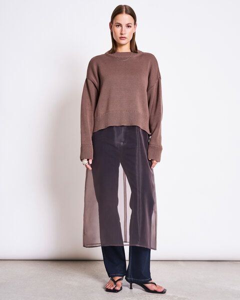 JAN N JUNE Baumwoll Strickpullover YAGMUR GOTS