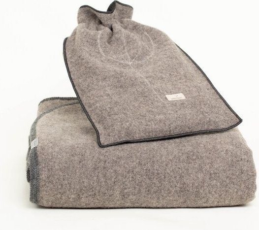 nahtur-design Lodendecke + Ökowärmflasche im Set