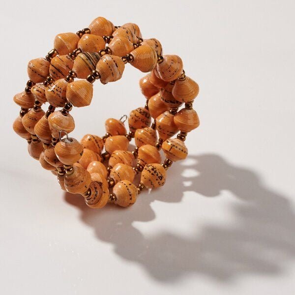 PEARLS OF AFRICA Kreolenarmband aus Papierperlen "VIVA BANGLE"