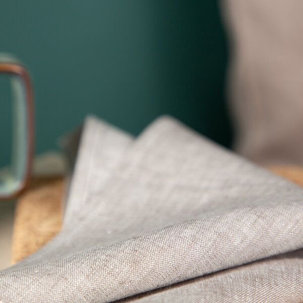 nahtur-design Stofftaschentücher aus Bioleinen 25x25 cm