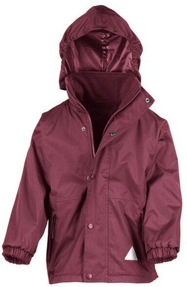 Result Genuine Recycled Kinder Junior Regenjacke Winterjacke Fleece gefüttert