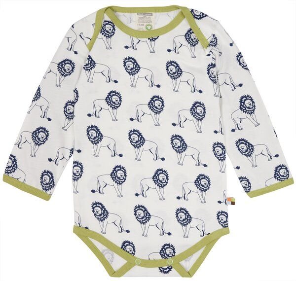loud + proud Babys & Kinder Body langarm Druck, GOTS-zertifiziert