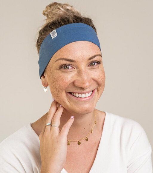 obumi STIRNBAND SCHMAL AUS BIO JERSEY IN VIELEN FARBEN