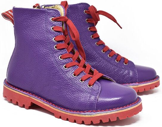 Grünbein Shoes Schnürboots Noa II lose Einlage lila