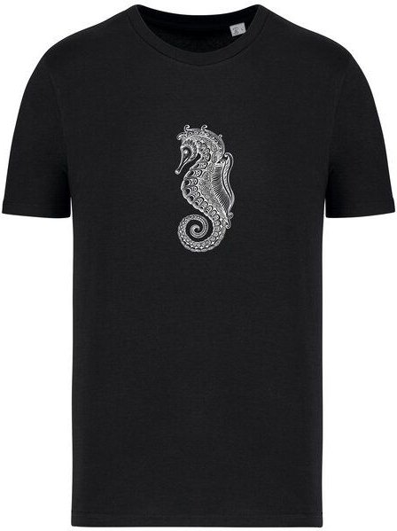 Brandless Basic Bio T-Shirt Nr.4 Seepferd 155g/m² XXS - 5 XL